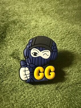 Fortnite themed GG Gamer Shoe Charm